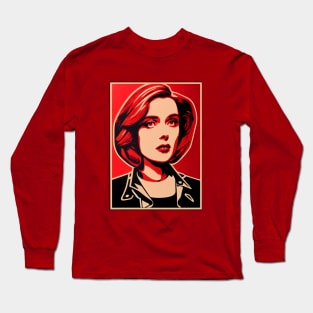 Scully poster Long Sleeve T-Shirt